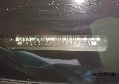 2014 Chevrolet Traverse Ls z USA, uszkodzony, nr VIN 1GNKRFKD5EJ296045